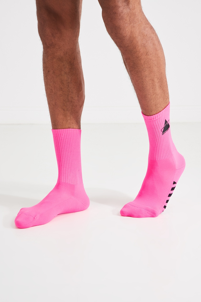 Розовые носки мужские