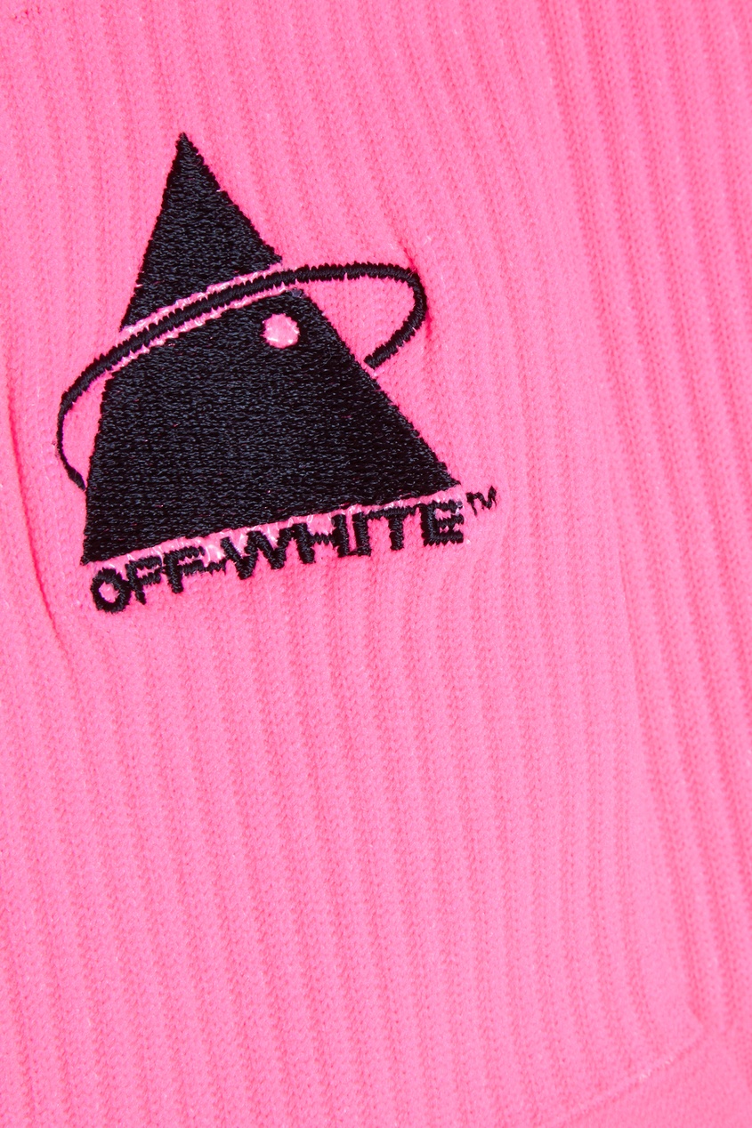 фото Неоновые носки с принтом off-white