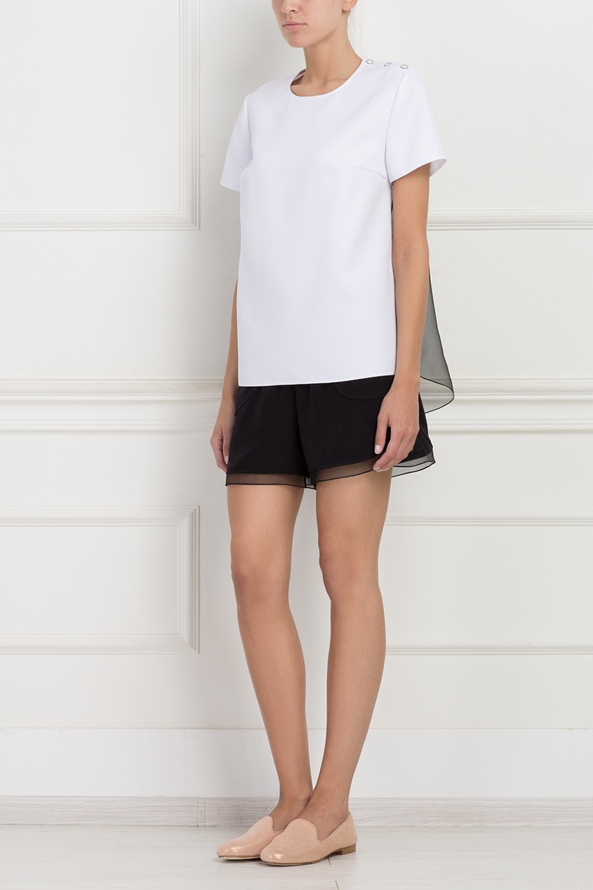 

Прямой топ, Черно-белый, Прямой топ