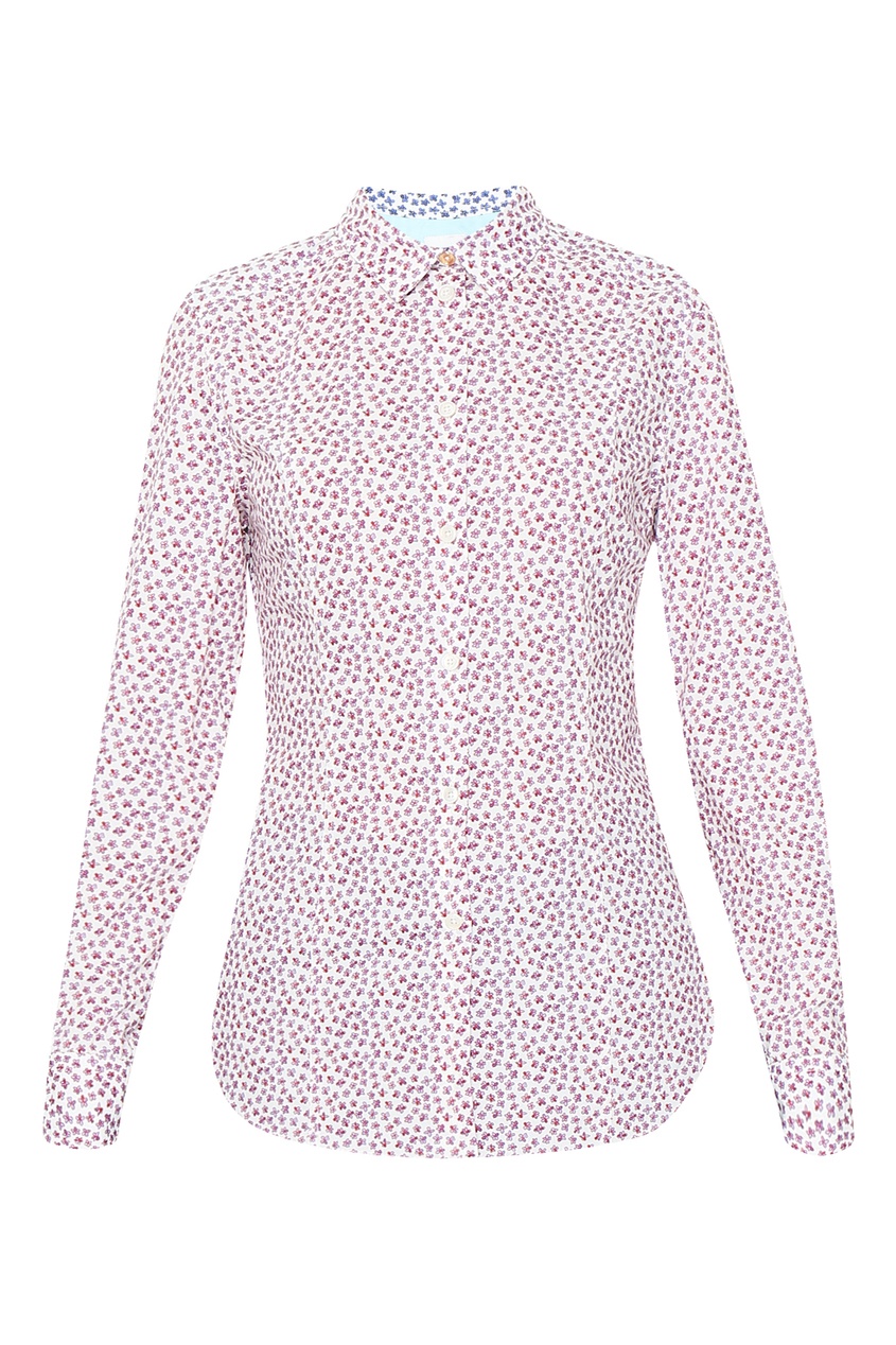 

Рубашка из хлопка с узором, Multicolor