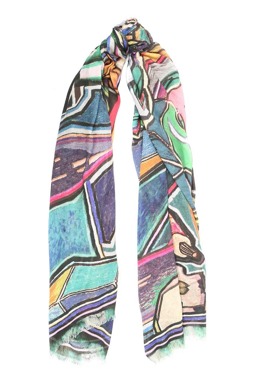 

Шарф с узорами, Multicolor