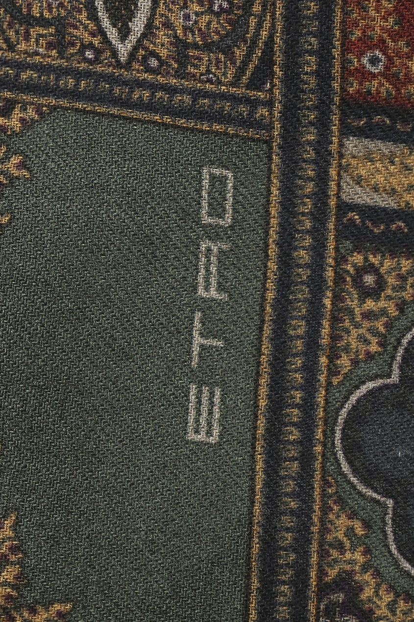 фото Шерстяной шарф с узором пейсли Etro