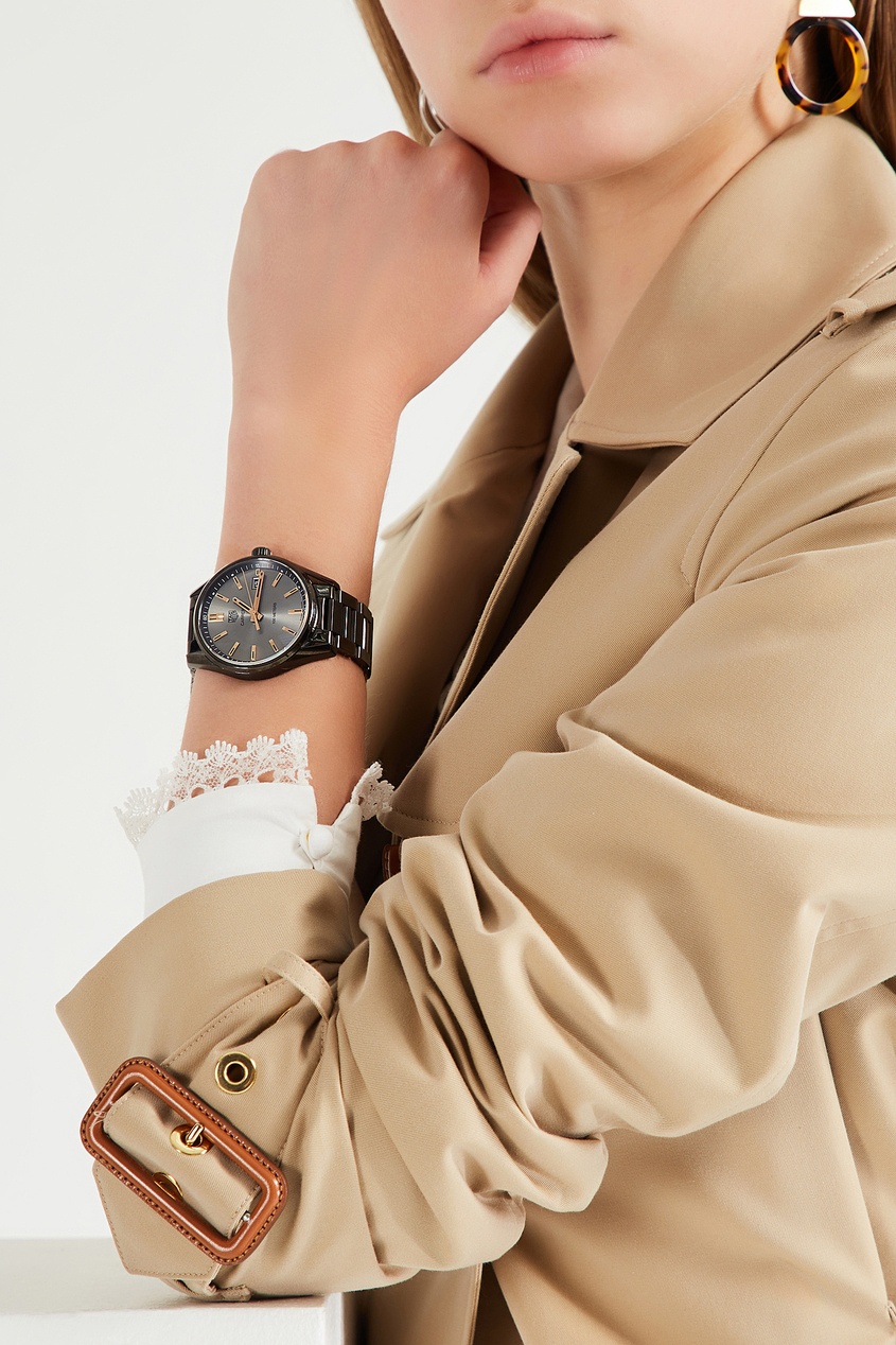 фото CARRERA Кварцевые женские часы с черным циферблатом Tag heuer