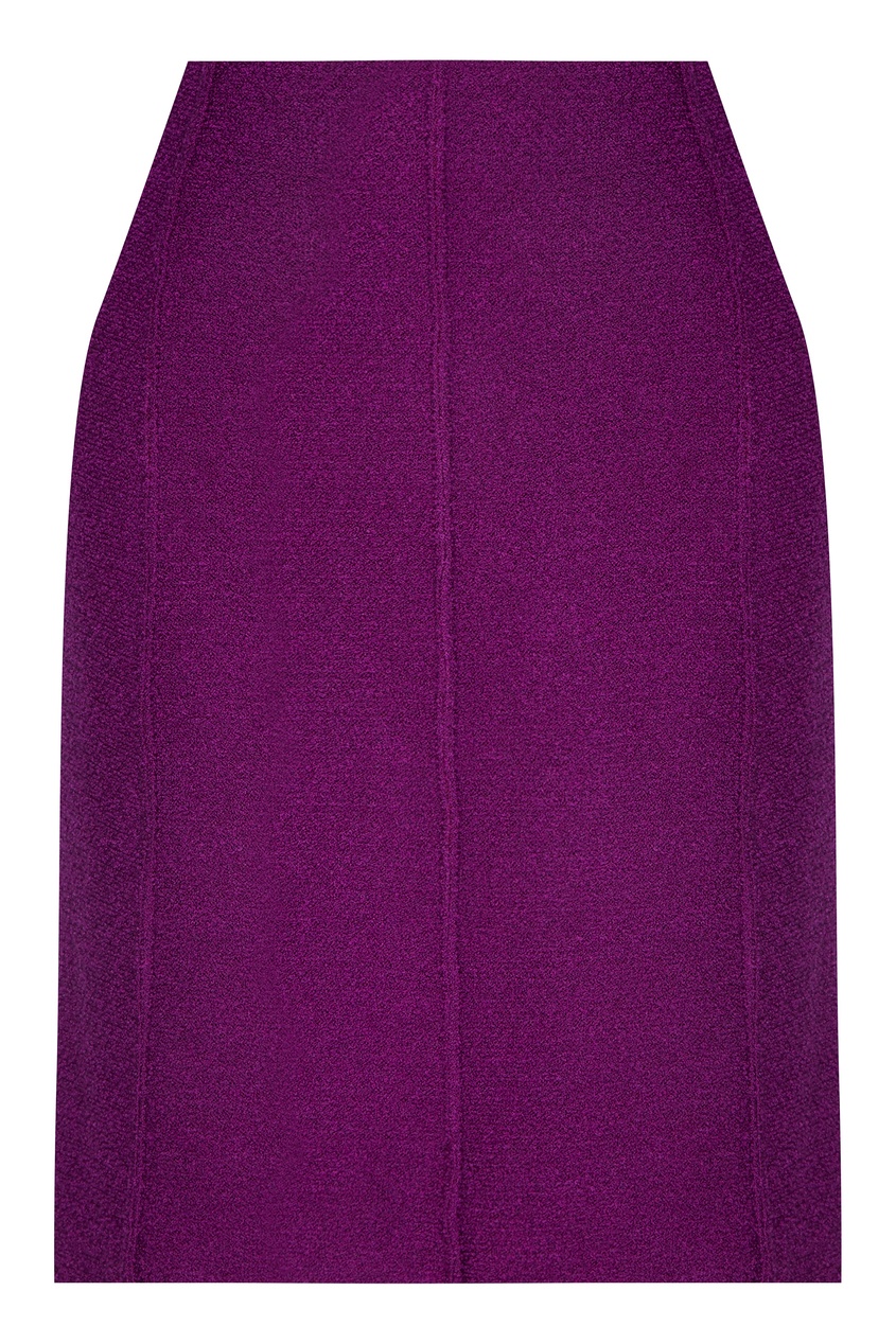 фото Фиолетовая юбка с рельефными швами st. john
