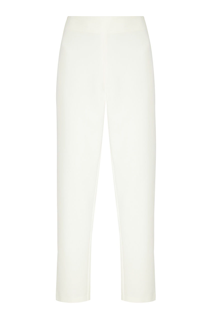 фото Белые брюки из эластичной ткани st. john