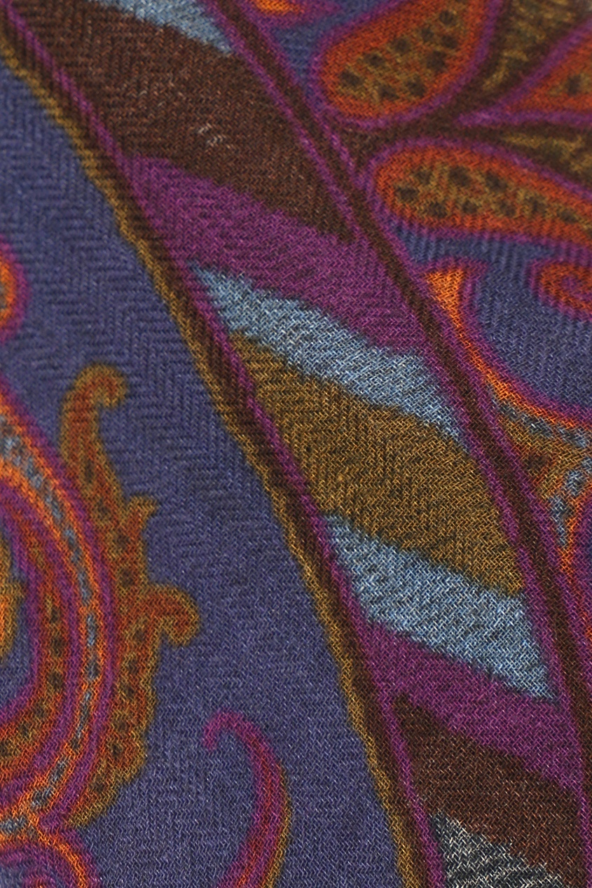 фото Коричневый шарф с узором Etro