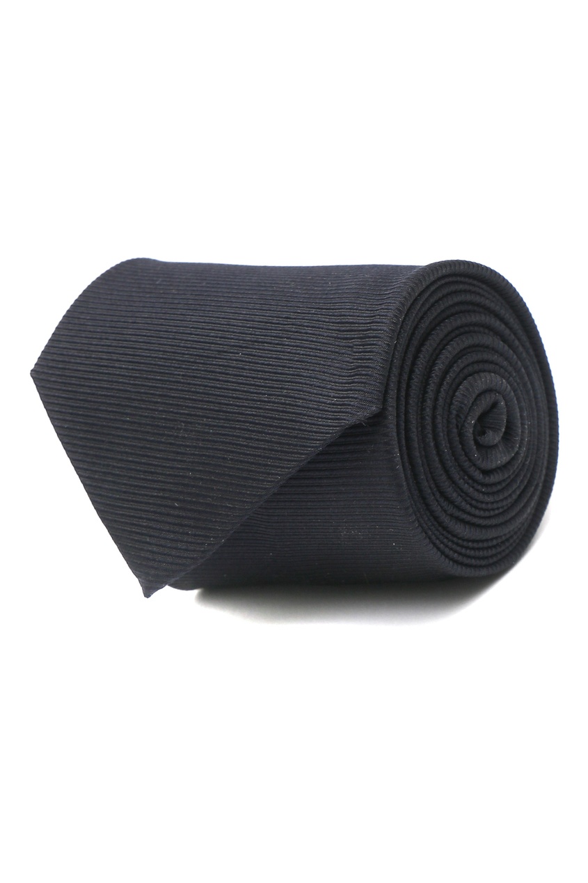фото Темно-синий галстук с логотипом Etro