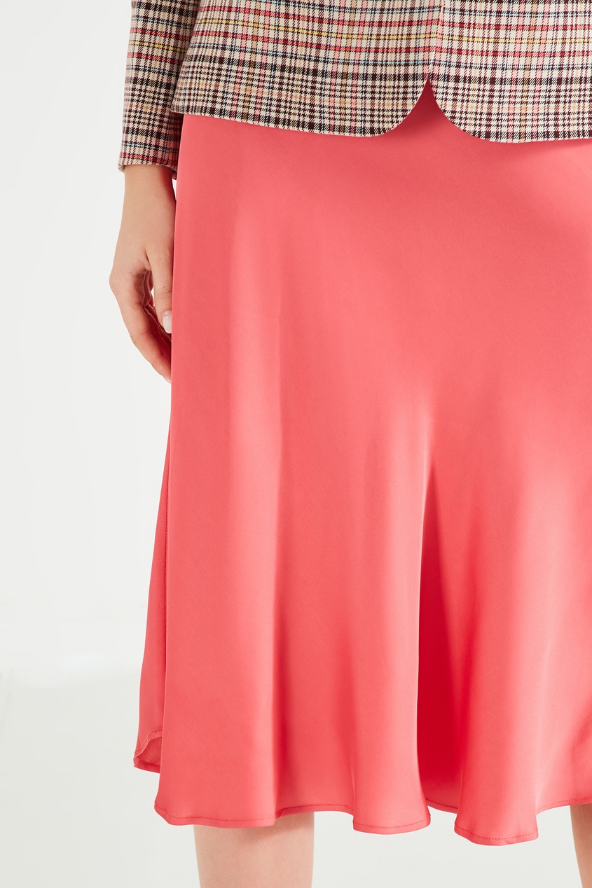 фото Розовая юбка из вискозы claudie pierlot