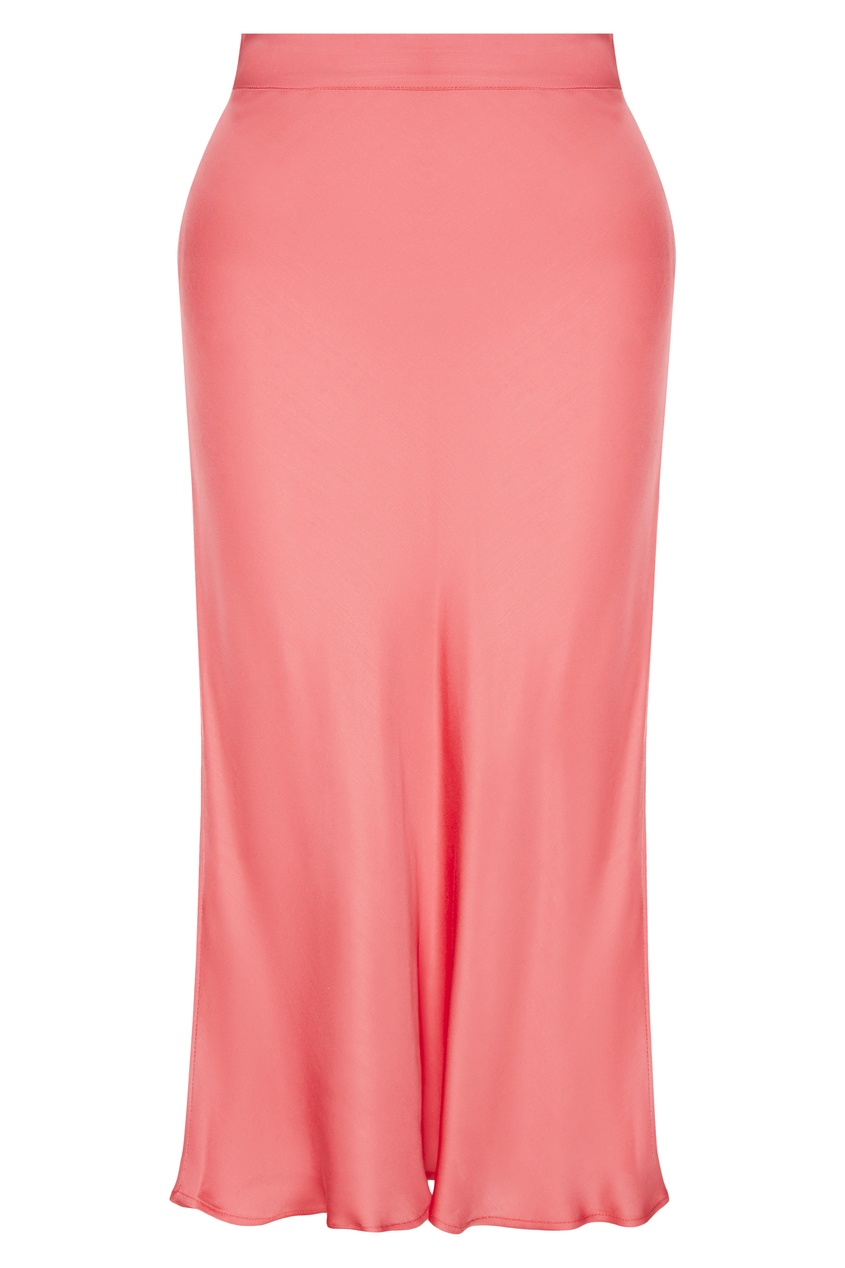 фото Розовая юбка из вискозы claudie pierlot