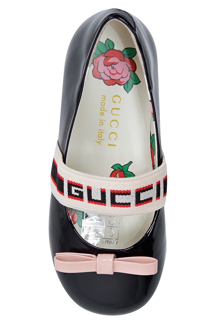 фото Лакированные детские туфли Gucci kids