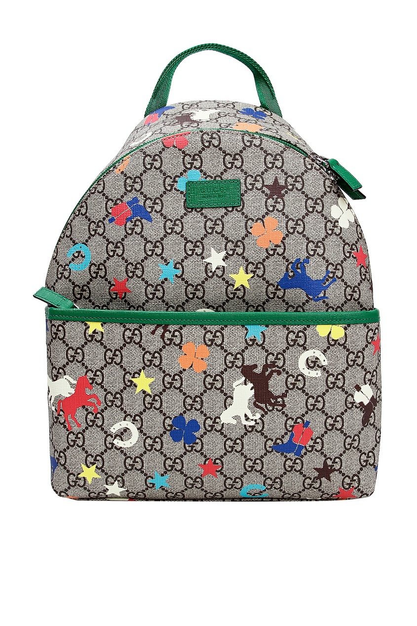 фото Рюкзак с комбинированным принтом Gucci kids