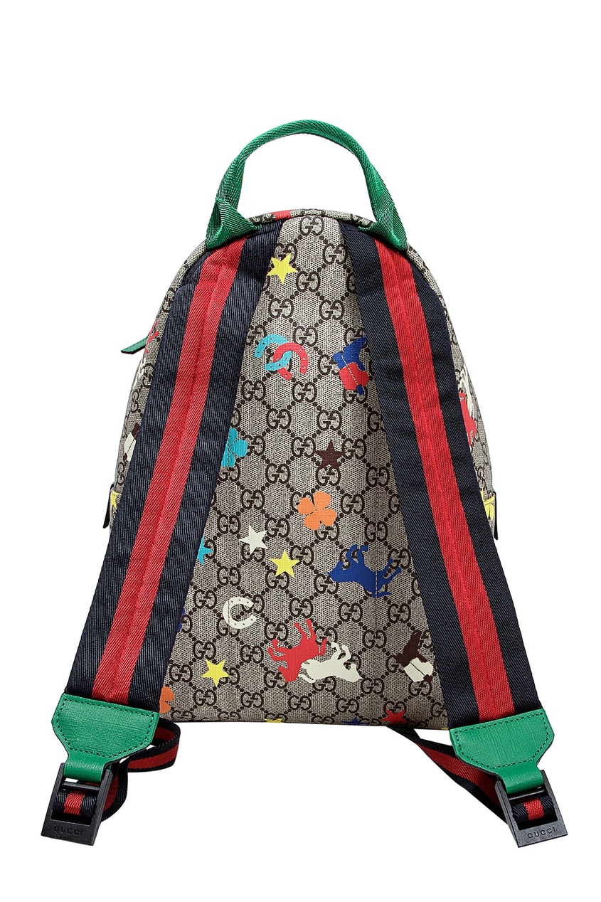 фото Рюкзак с комбинированным принтом Gucci kids