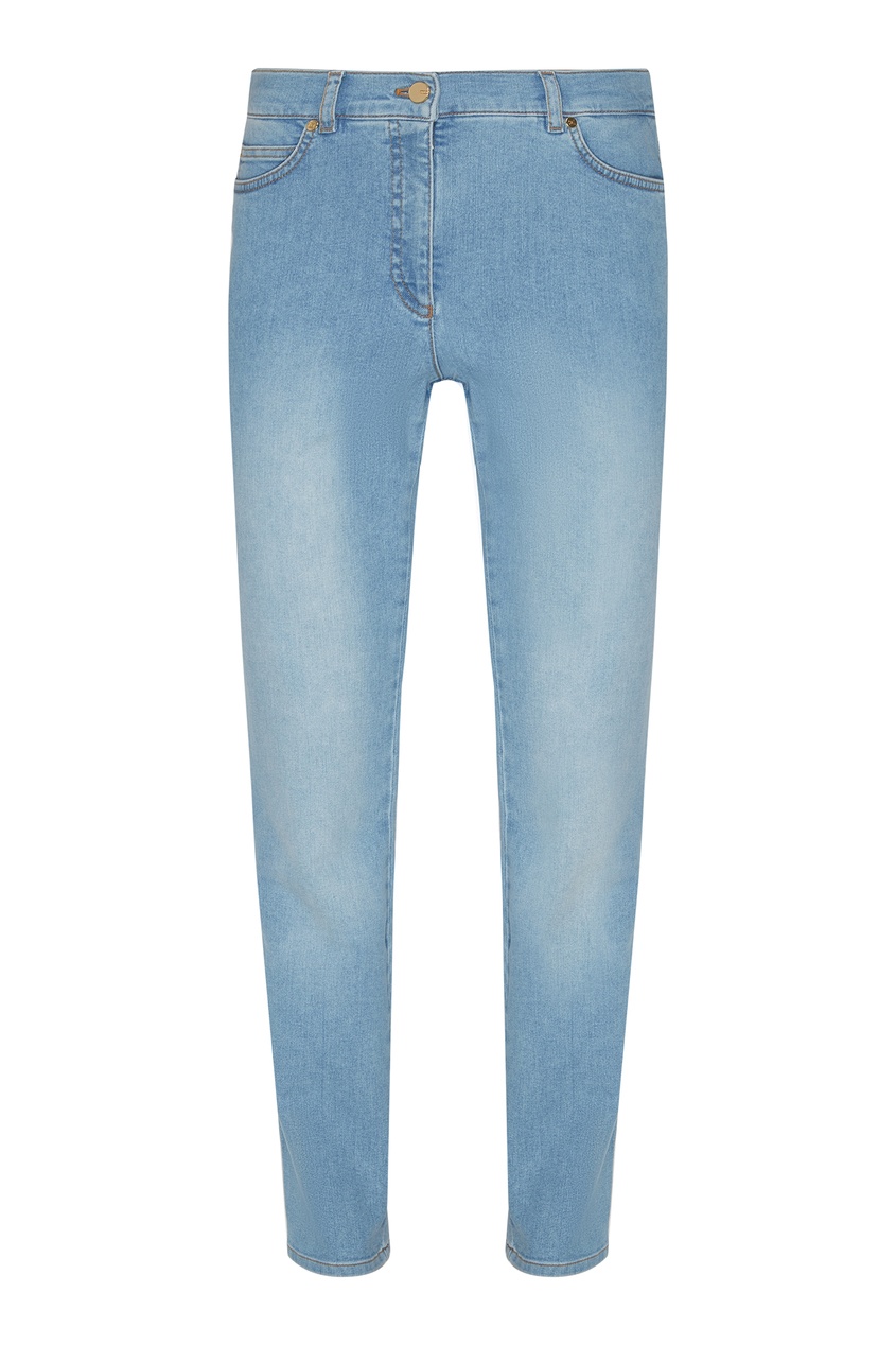 Светло-голубые джинсы