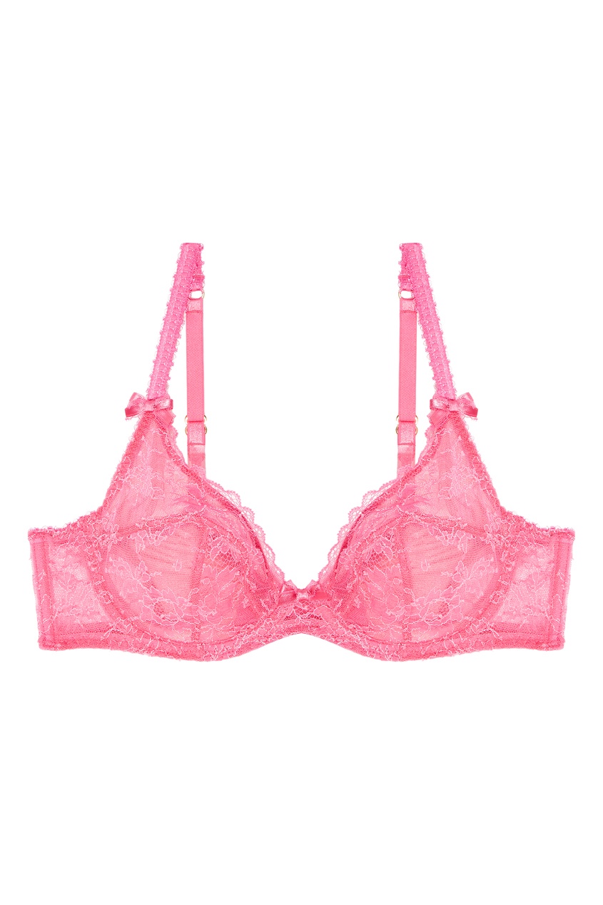 фото Розовый бюстгальтер hinda agent provocateur