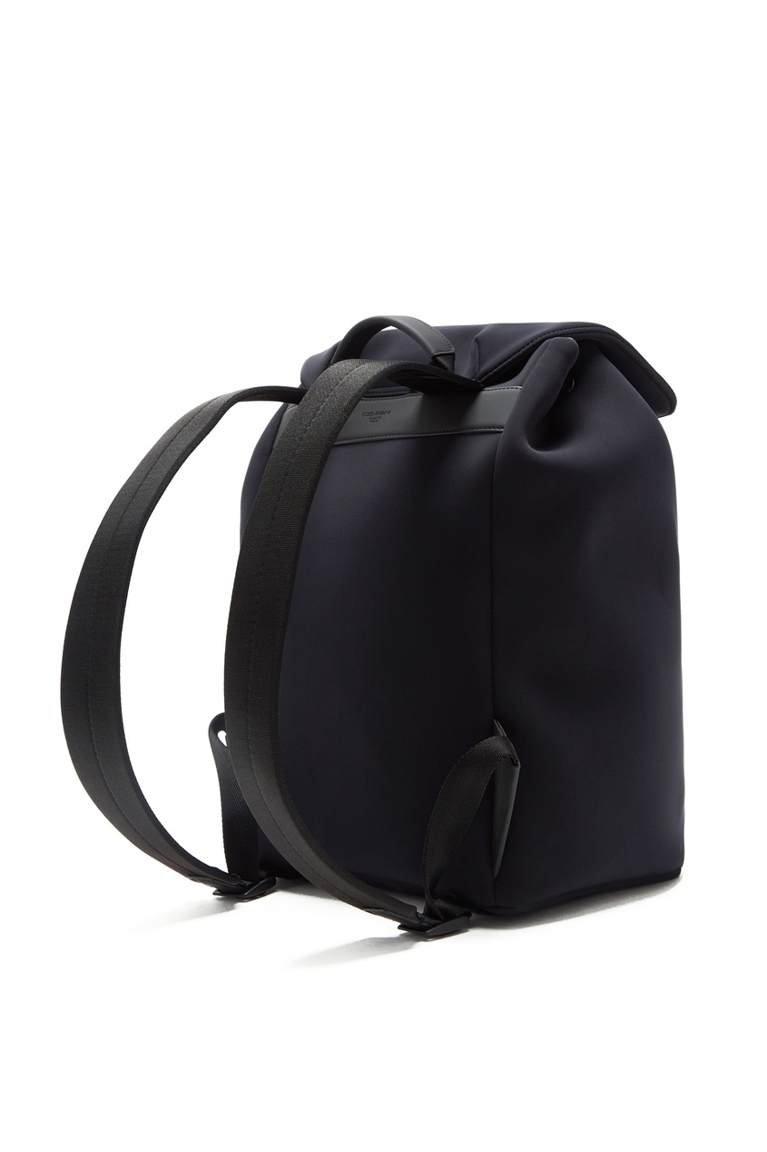фото Черный текстильный рюкзак palermo tecnico dolce&gabbana