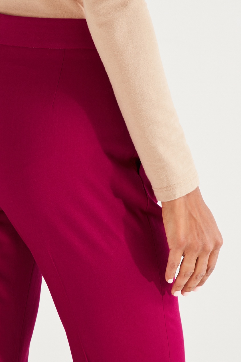 фото Розовые брюки из шерсти stella mccartney