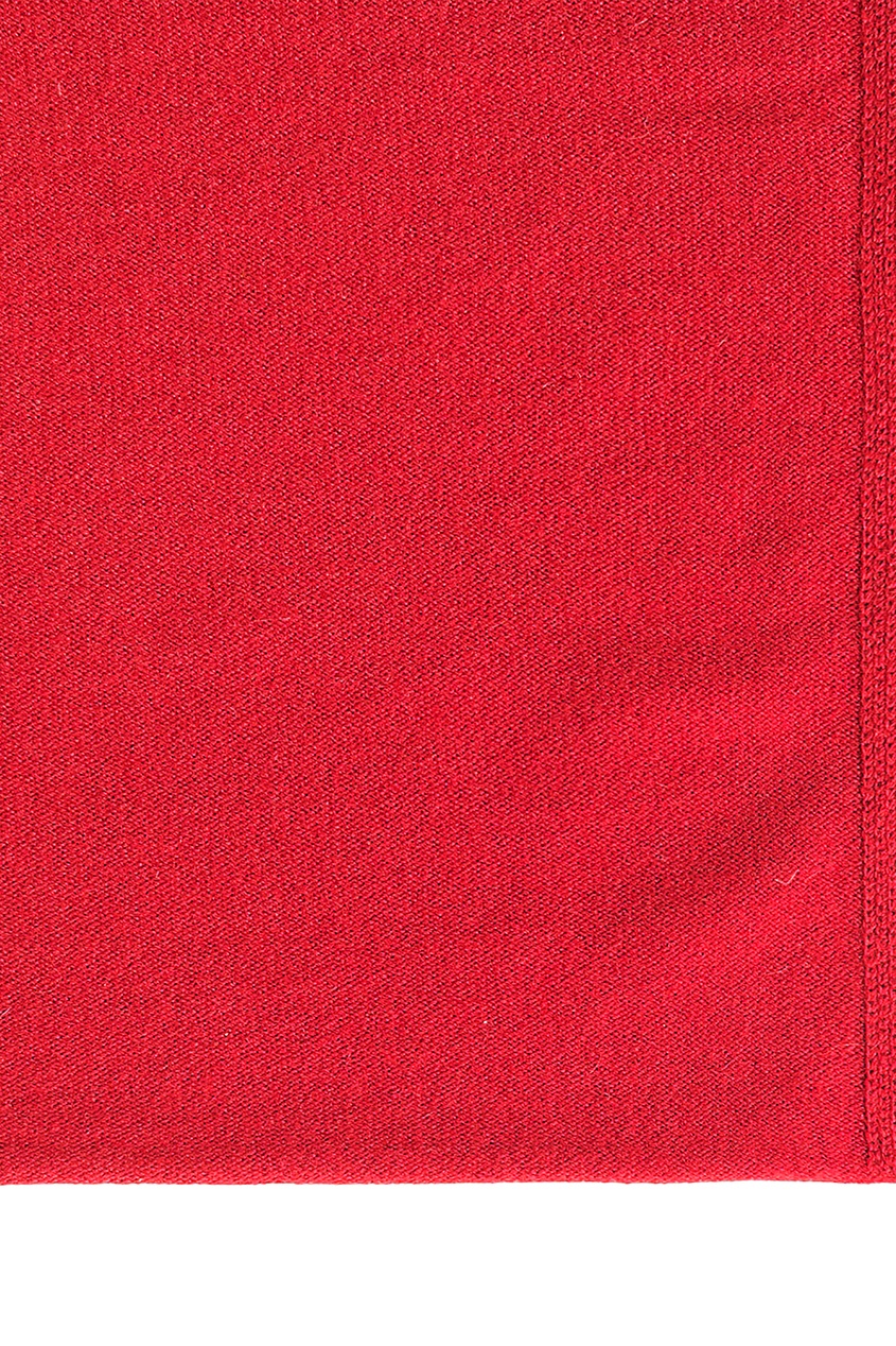 фото Вязаный шарф красного цвета Bonpoint