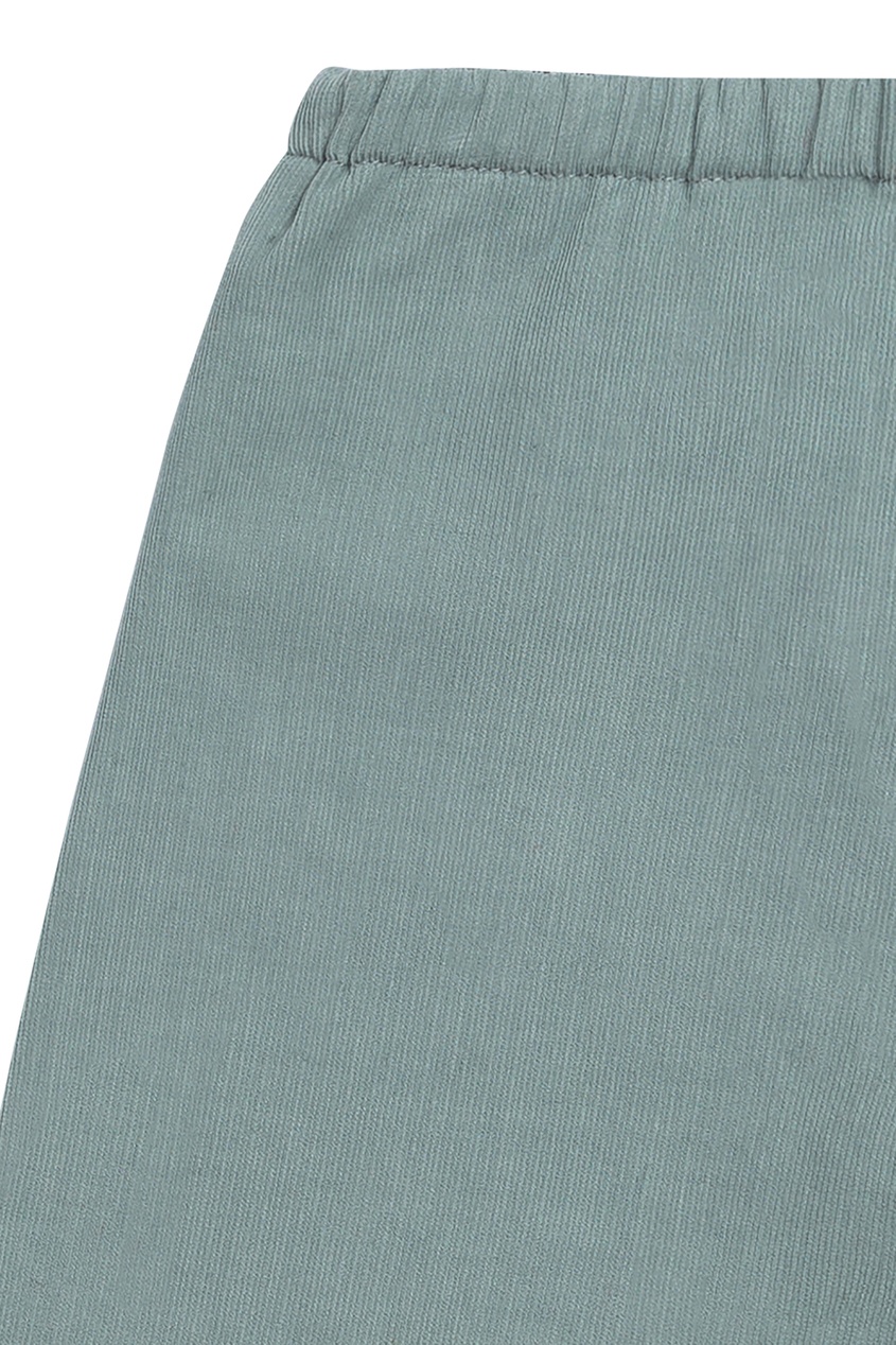 фото Голубые вельветовые шорты bonpoint