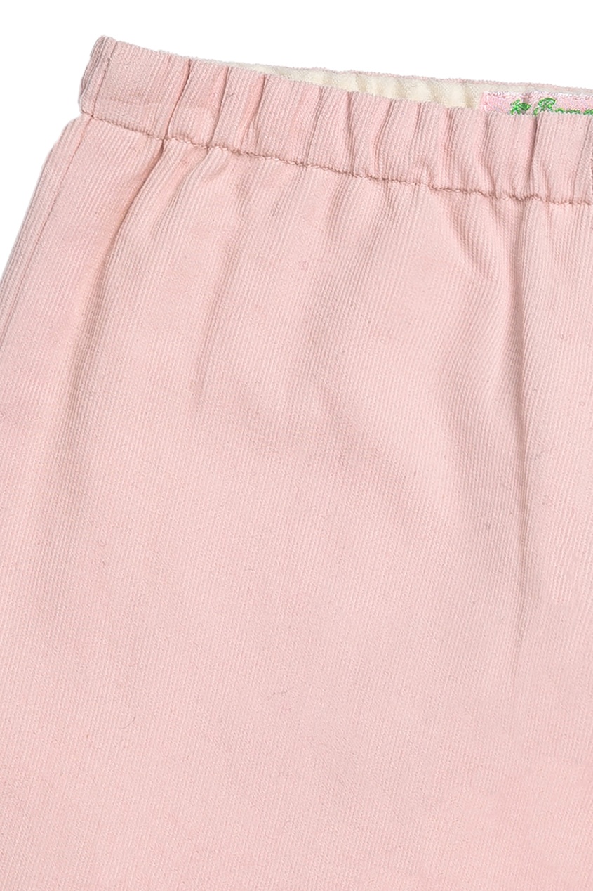 фото Вельветовые шорты розового цвета bonpoint