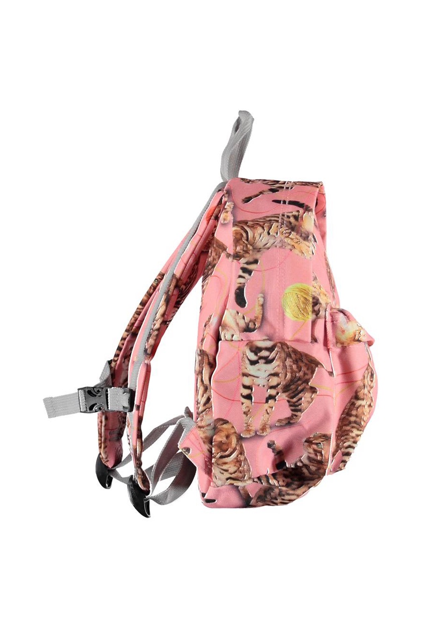 фото Розовый рюкзак с принтами molo