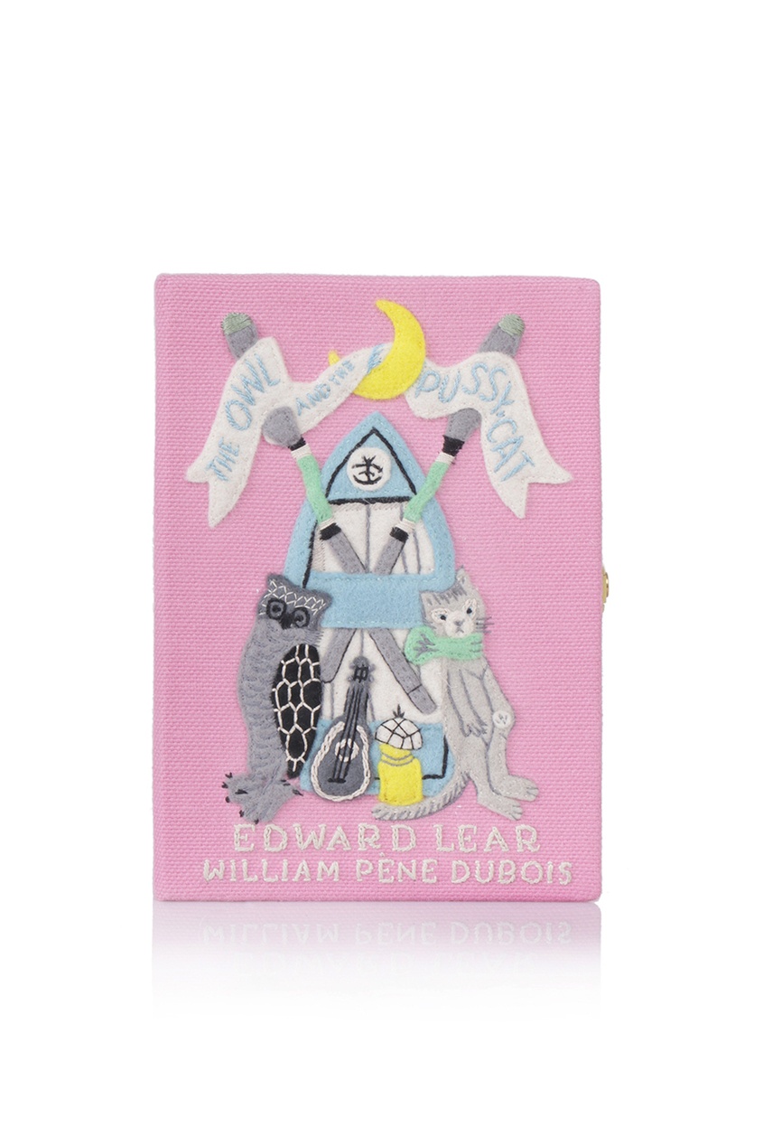 

Клатч из хлопка и меди, Розовый, Клатч из хлопка и меди