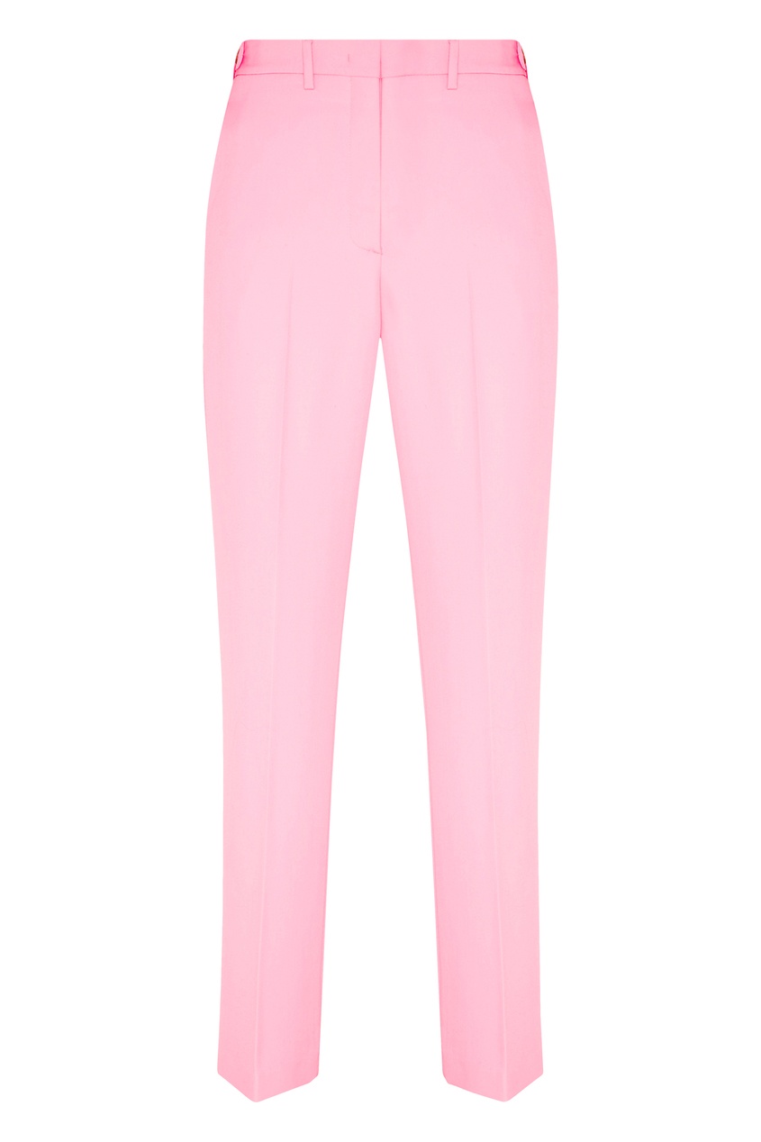 фото Розовые брюки из флиса msgm