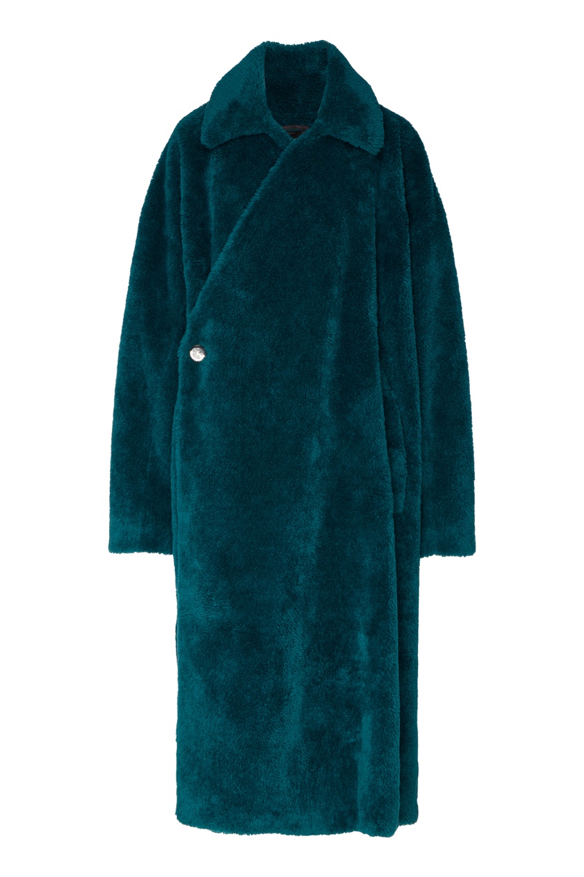 Balenciaga пальто зеленое