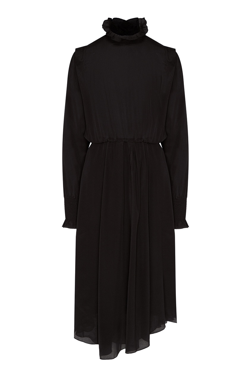 фото Шелковое платье черного цвета Isabel marant etoile