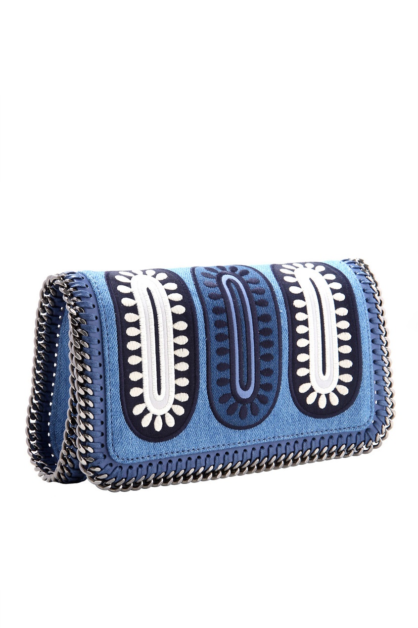 

Сумка из денима Falabella, Синий, Сумка из денима Falabella