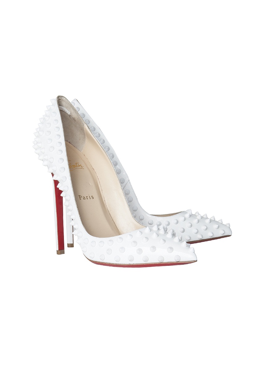 

Кожаные туфли Pigalle Spikes 120 Patent, Белый, Кожаные туфли Pigalle Spikes 120 Patent