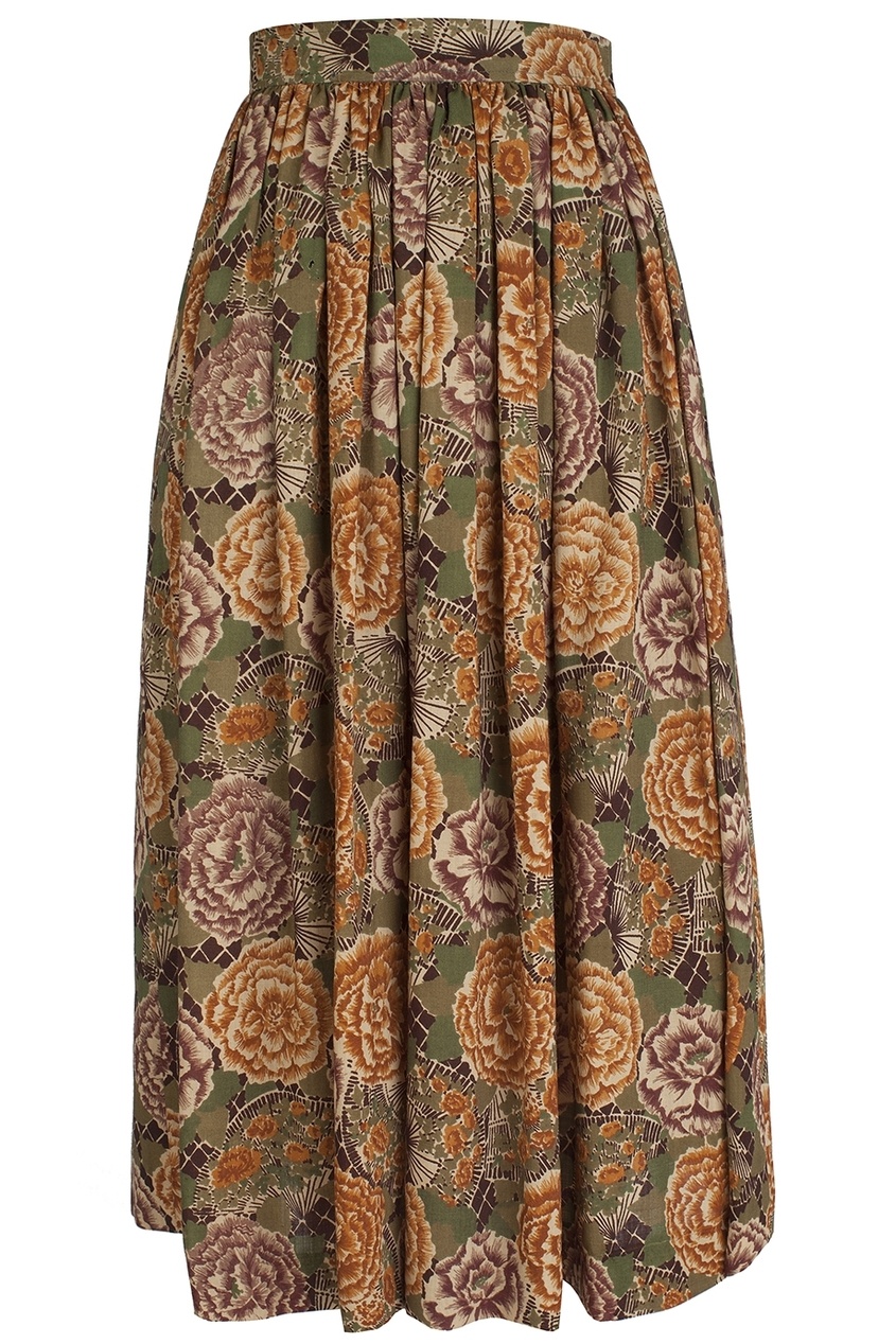 фото Шерстяная юбка (80-е) yves saint laurent vintage