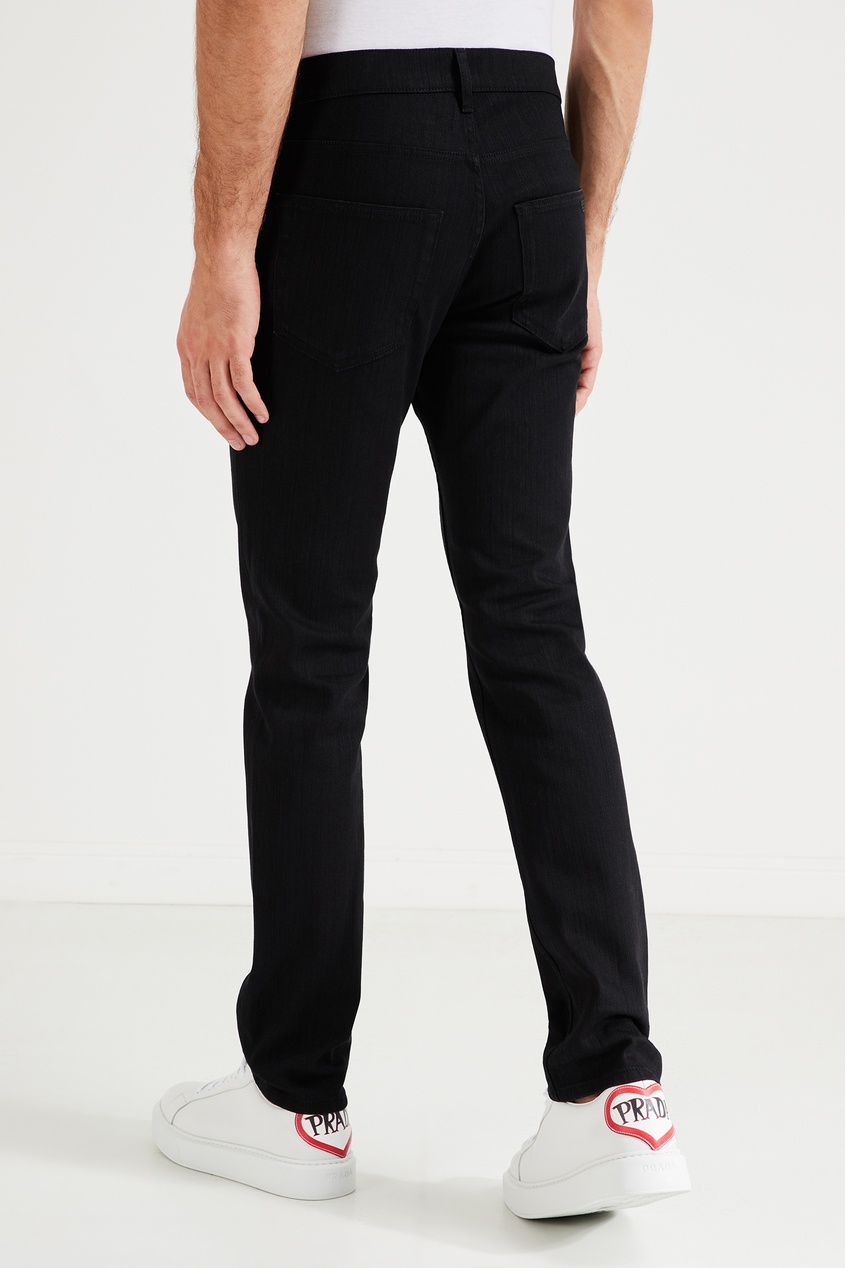 фото Черные классические джинсы Prada