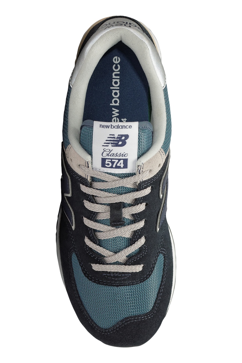 фото Кроссовки цвета морской волны 574 New balance