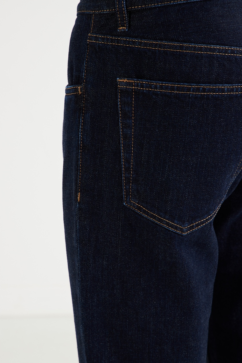 фото Классические джинсы синего цвета Prada