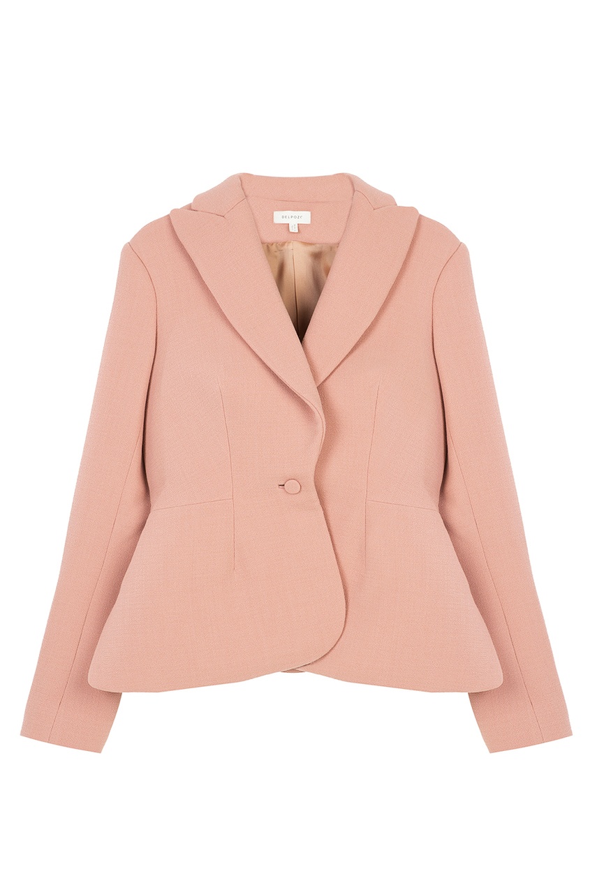 

Шерстяной жакет, Розовый, Шерстяной жакет