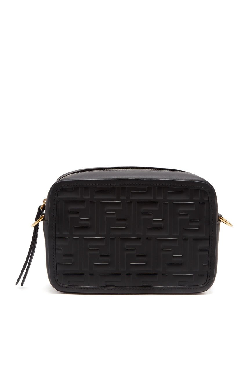 фото Черная сумка с монограммами Fendi