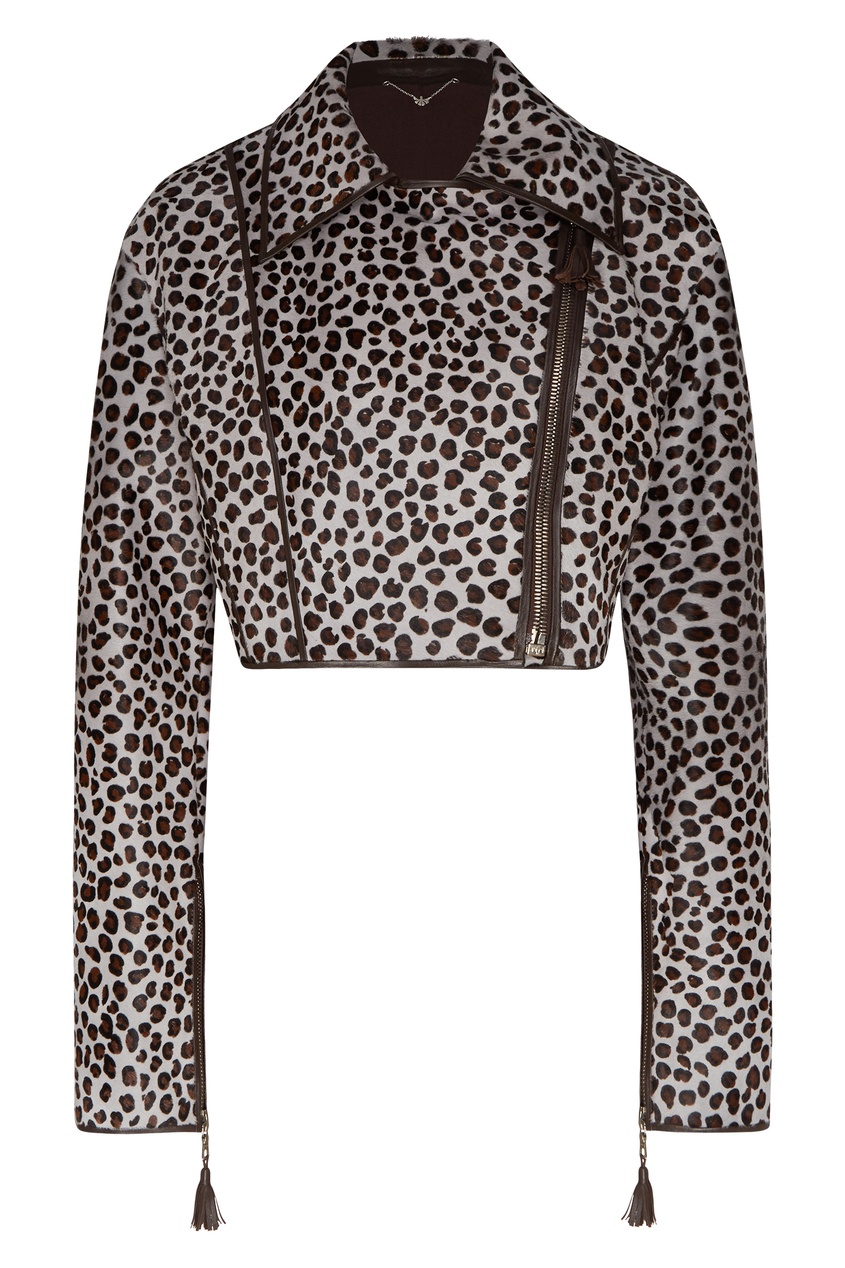 фото Куртка с леопардовым принтом yana dress