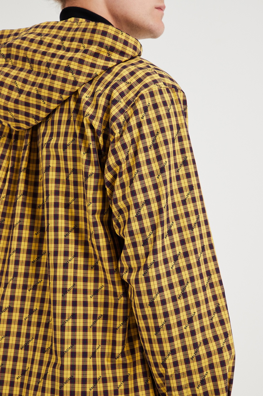 фото Рубашка в желтую клетку Balenciaga man