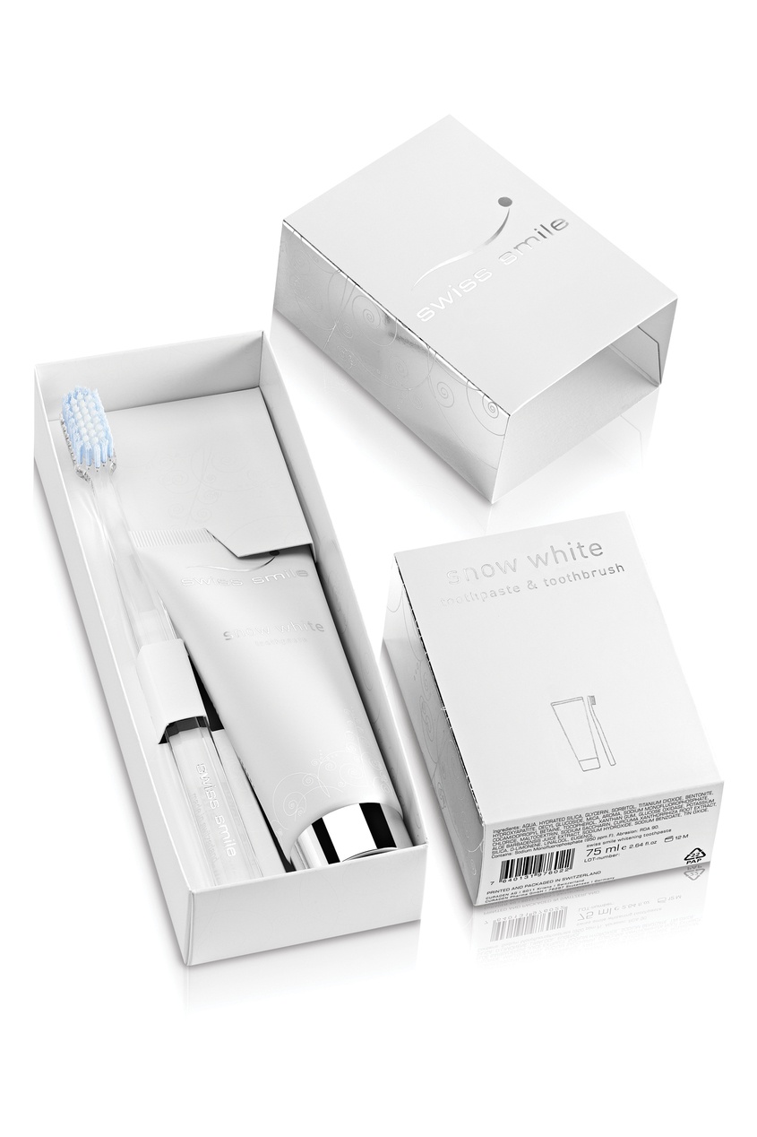 фото Набор для отбеливания зубов снежная белизна whitening tooth set snow white swiss smile