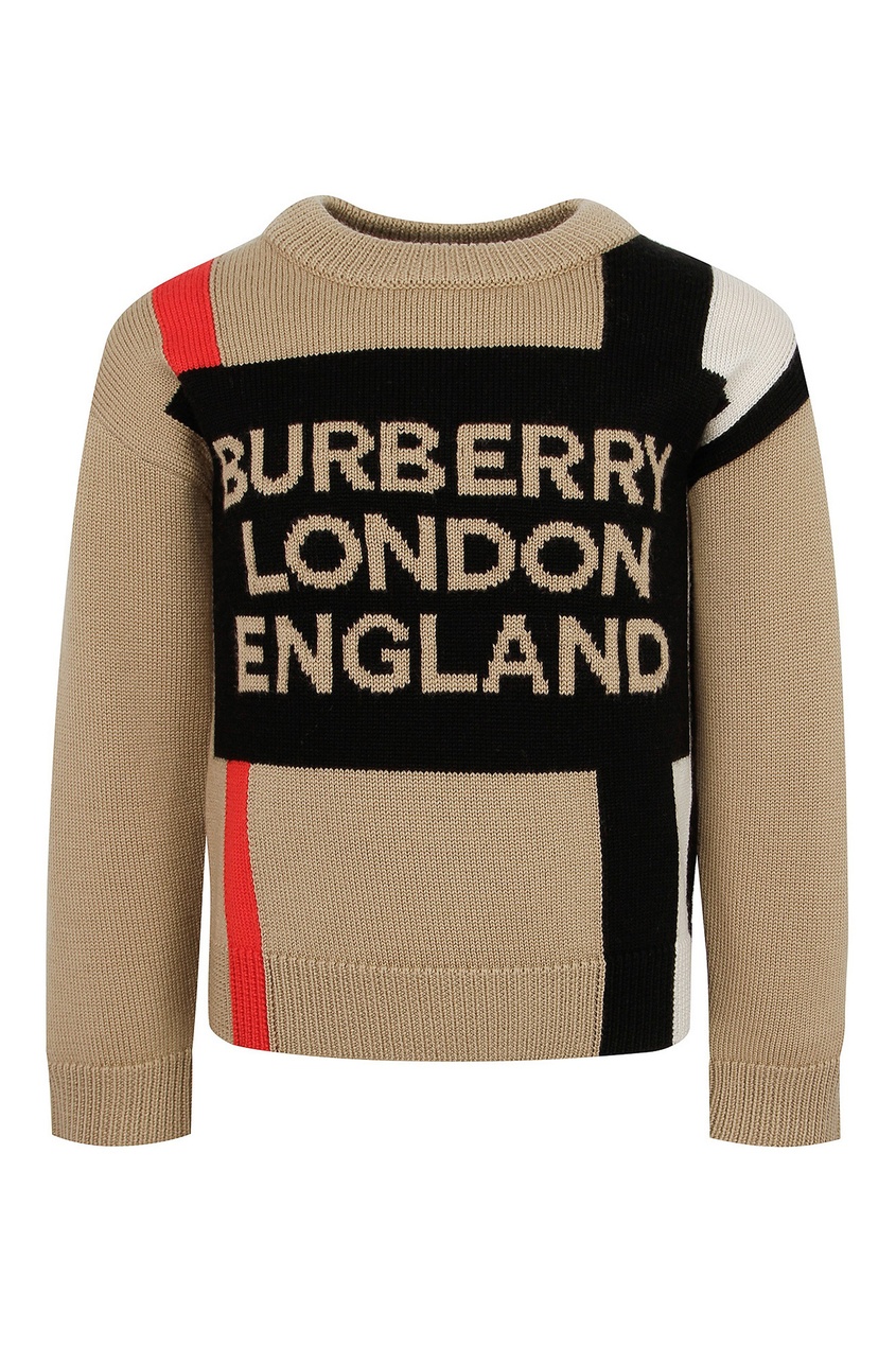 фото Вязаный свитер “burberry” burberry kids