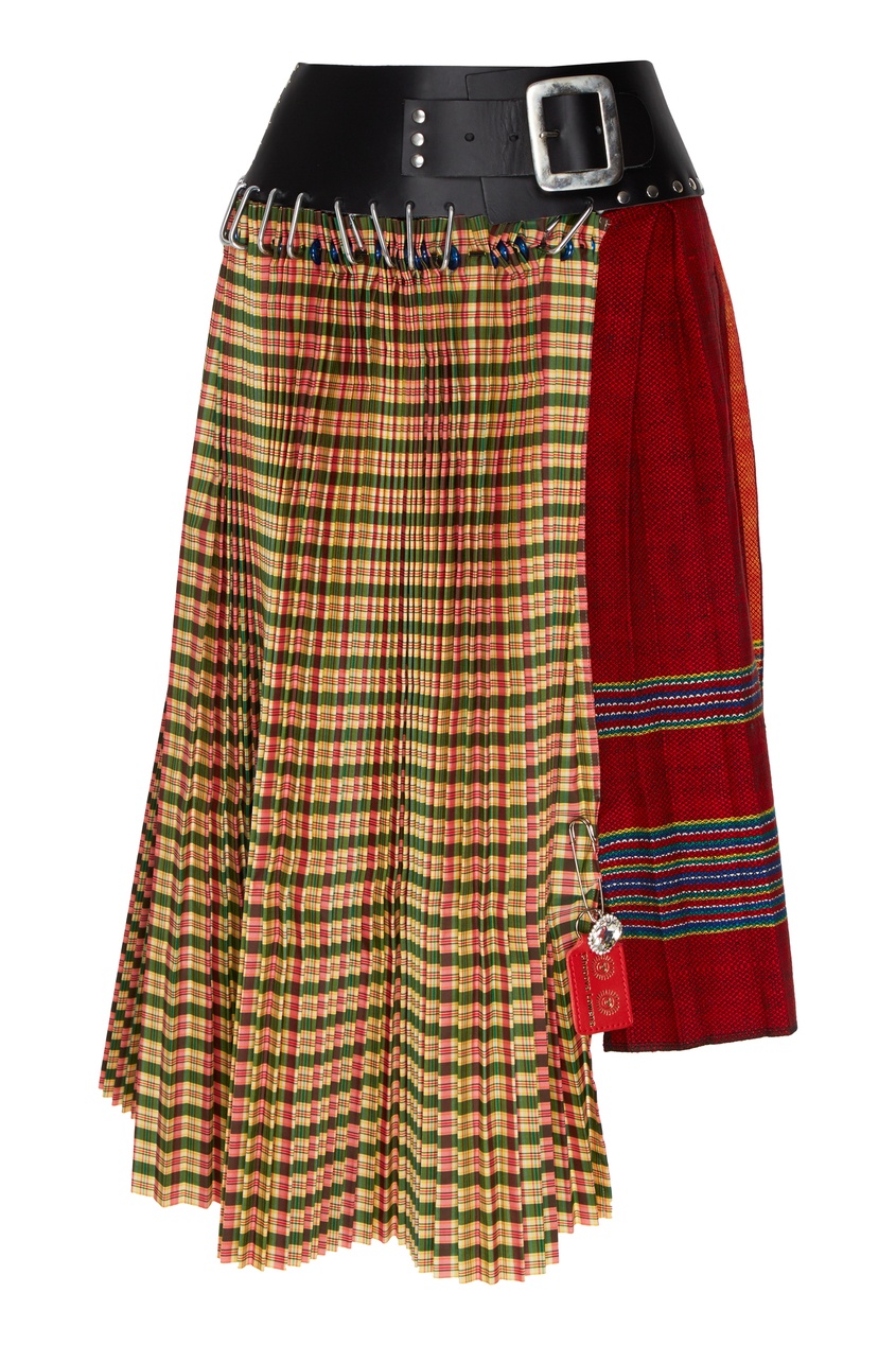 фото Комбинированная юбка в теплых тонах Chopova lowena