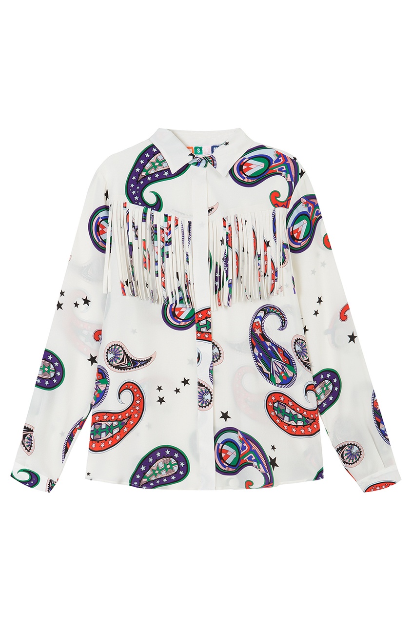 

Шелковая блузка, Multicolor, Шелковая блузка