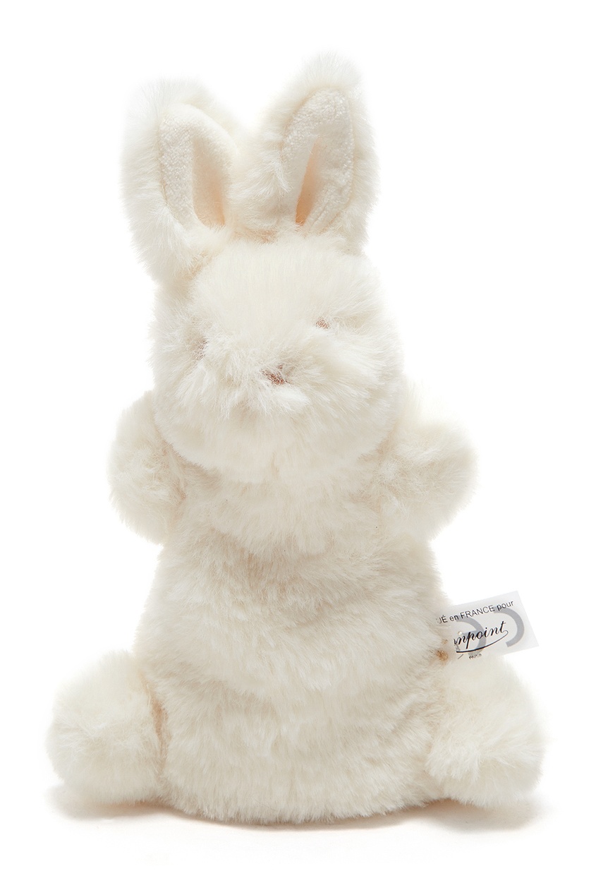 фото Белый заяц с длинным ворсом Bonpoint