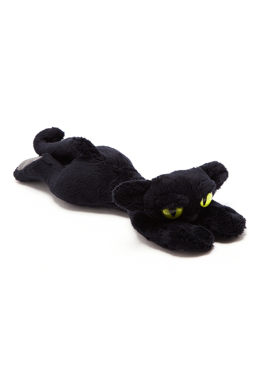 фото Черный плюшевый кот Bonpoint