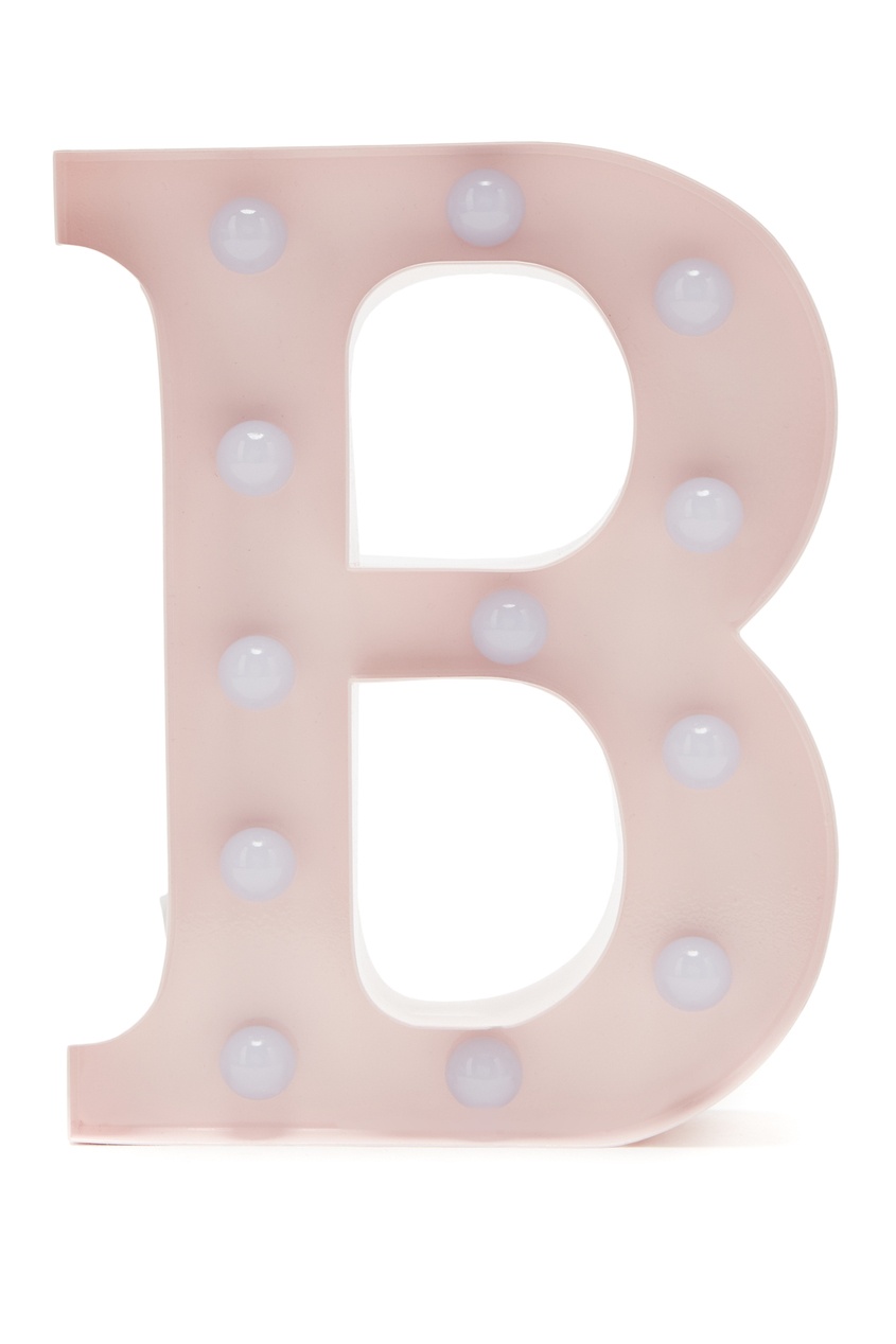 фото Дизайнерская лампа в виде буквы “b” bonpoint