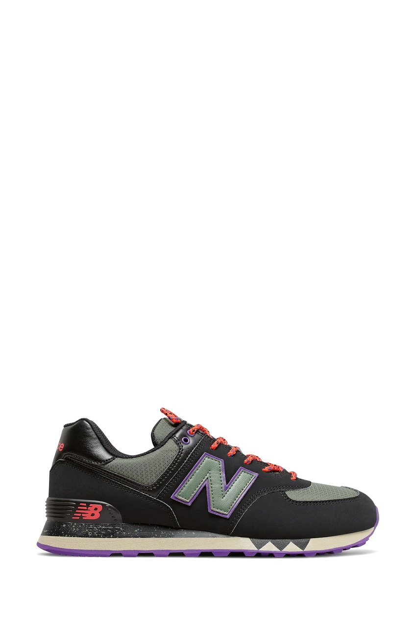 фото Черные комбинированные кроссовки New balance