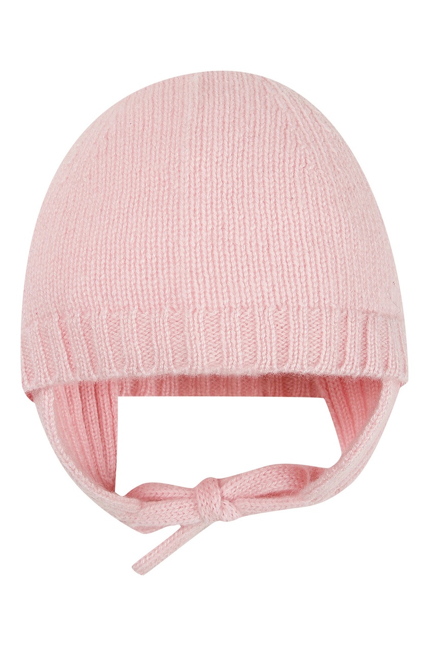 фото Розовая шерстяная шапка il gufo