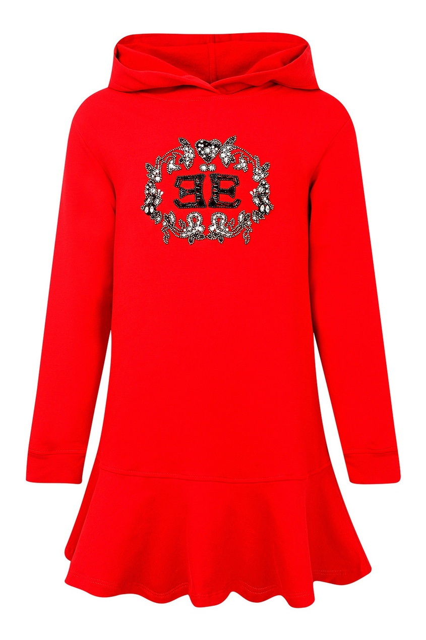 фото Красное мини-платье в спортивном стиле ermanno scervino