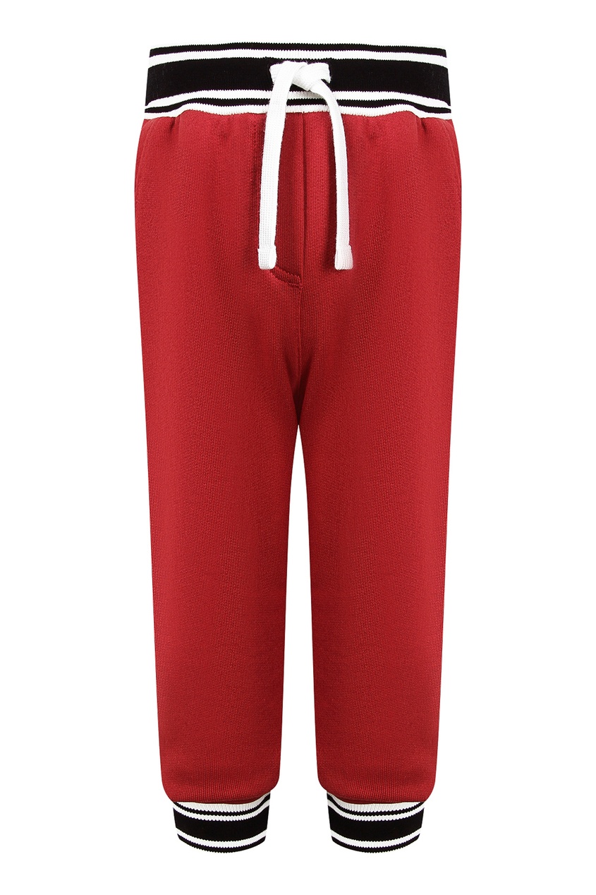 Красные спортивные брюки “Dolce&Gabbana” Dolce&Gabbana Children. Цвет: красный