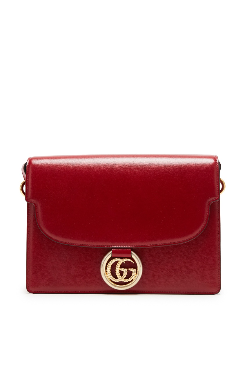 фото Вишнево-красная сумка GG Ring Gucci